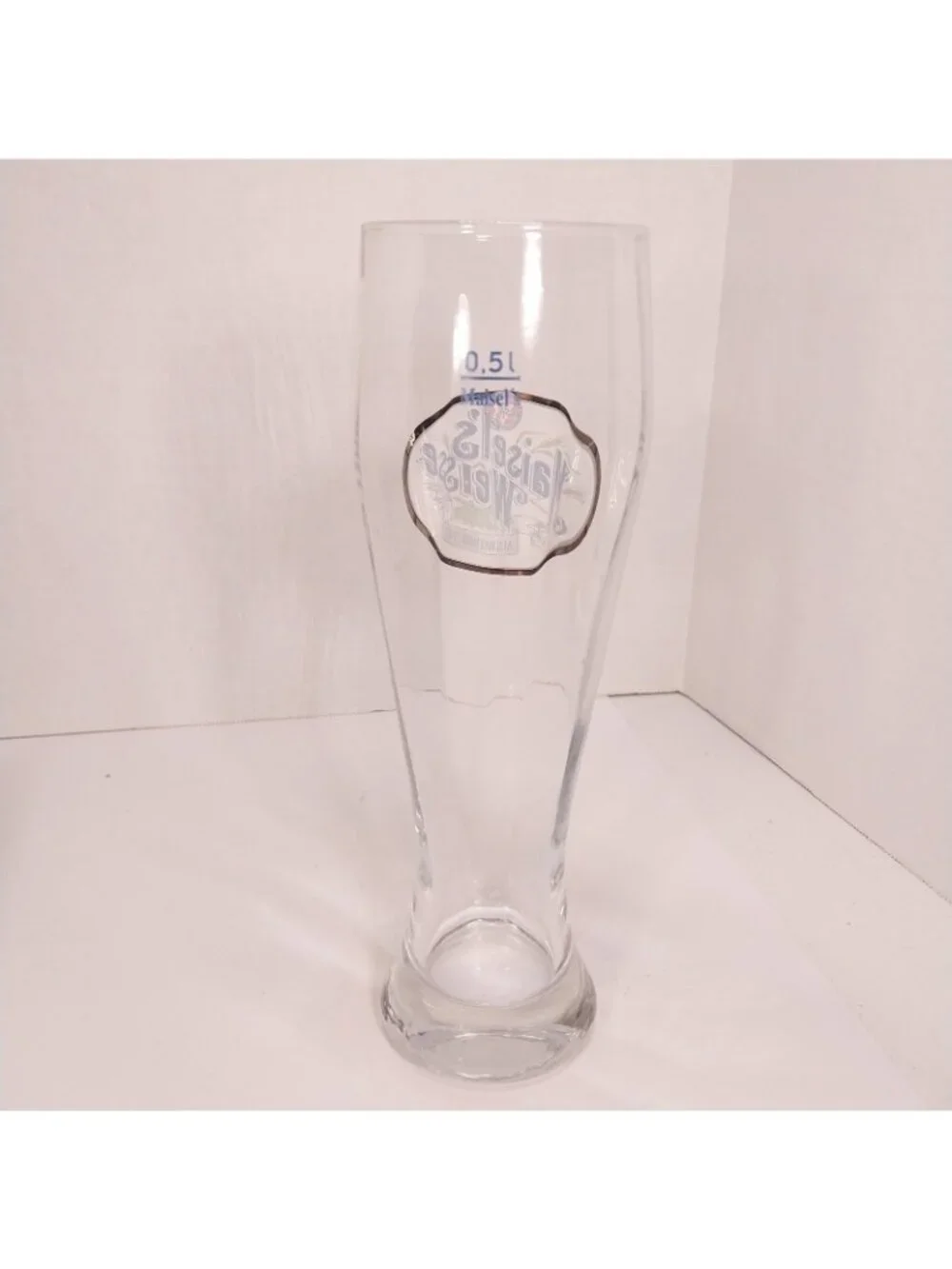 Maisel's Weisse Aus Bayreuth German Beer Glass 0.5L, 9.5